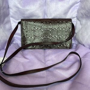 (New!) Oxblood Coach Crossbody Bag